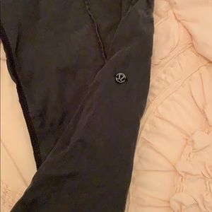 Lululemon super soft  black joggers.